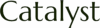 Catalyst Logo - Black serif type