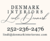 Denmark Interiors Logo - Black serif type