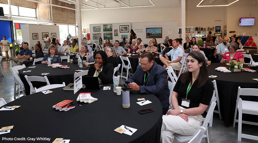 Photo of Gig East Summit attendees
