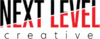 Next Level Creative Logo - Black and red sans-serif type
